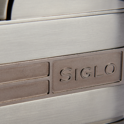 Siglo Retro Table Lighter Gun Metal