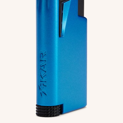 Xikar XK1 Single Jet Flame Lighter Blue