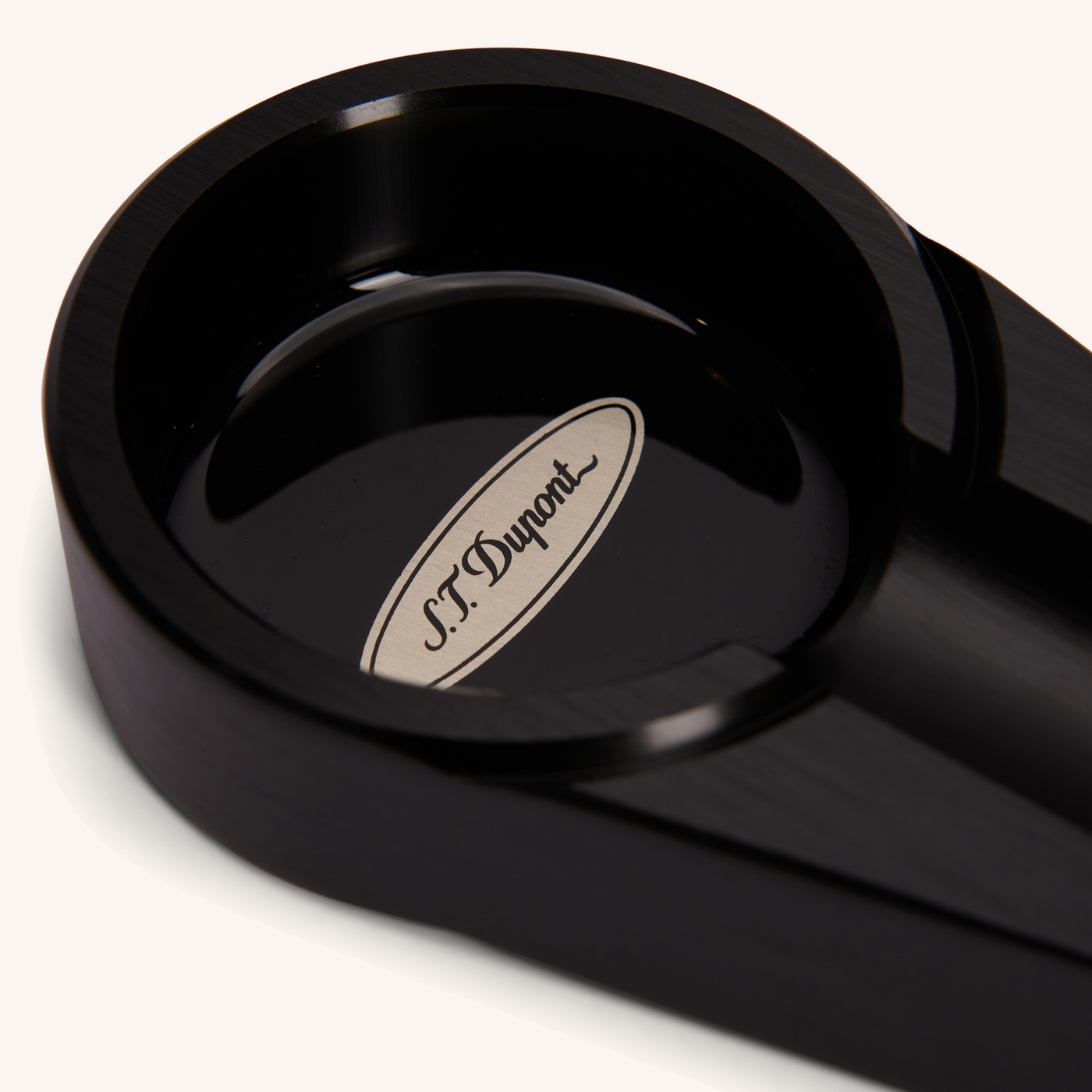 S.T. Dupont Black Aluminium Ashtray