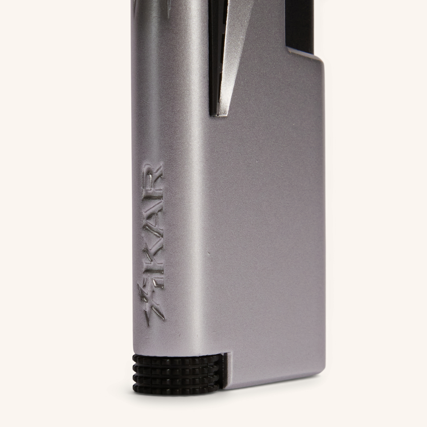 Xikar XK1 Single Jet Flame Lighter Silver